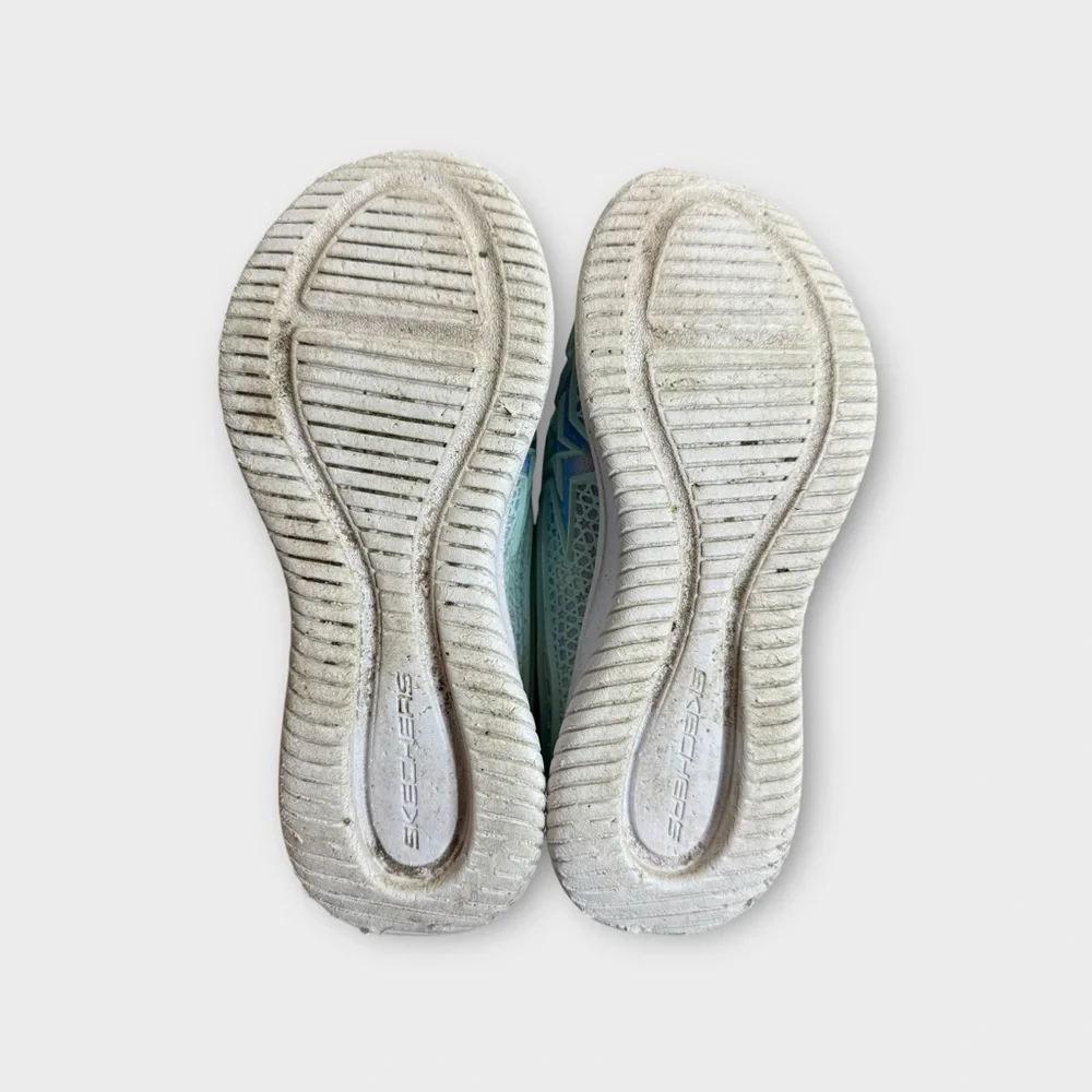 Skechers Wishful Star Jumpster Blue & Pink Sneakers - Picture 7 of 7